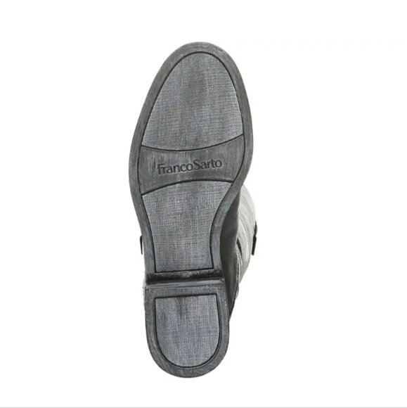 Timeless Modern Franco Sarto x Anthropologie Black Leather Boots - Picture 7 of 9